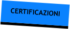 CERTIFICAZIONI